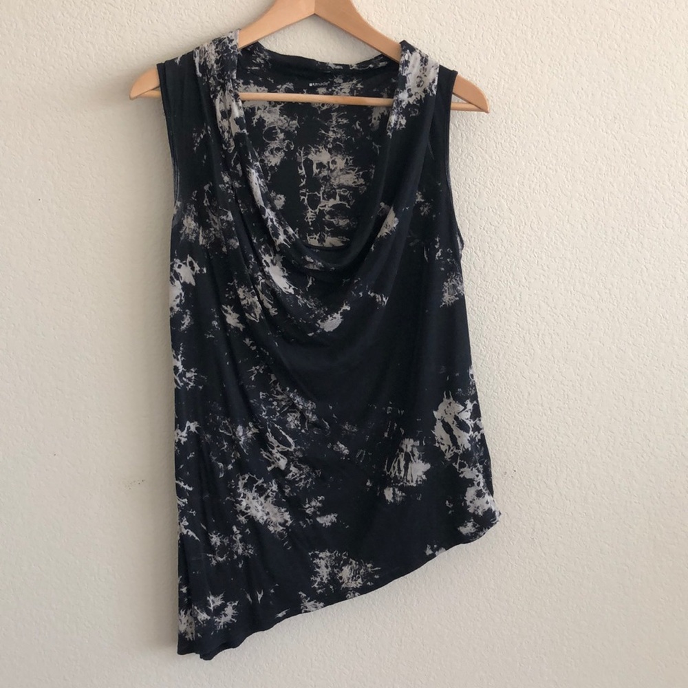 EUC LA Made Assymetrical Top SZ XL